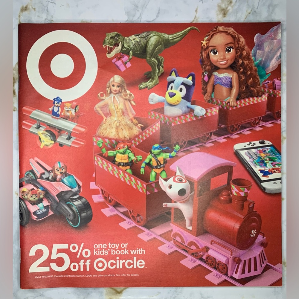 TARGET Christmas Holiday Toy Catalog 75 Pages 2023